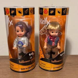 Target exclusive Halloween Barbie Dolls - Kelly and Tommy. Year 2000